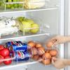 Hot Sale Transparent Clear Fridge Organizer Open Drawer Snack Storage Box Multifunctional Container For Home