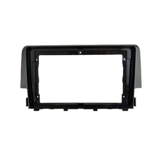 For Honda Civic 2016~21 Car Radio Stereo Fascia Frame Panel Trim Bezel Harness