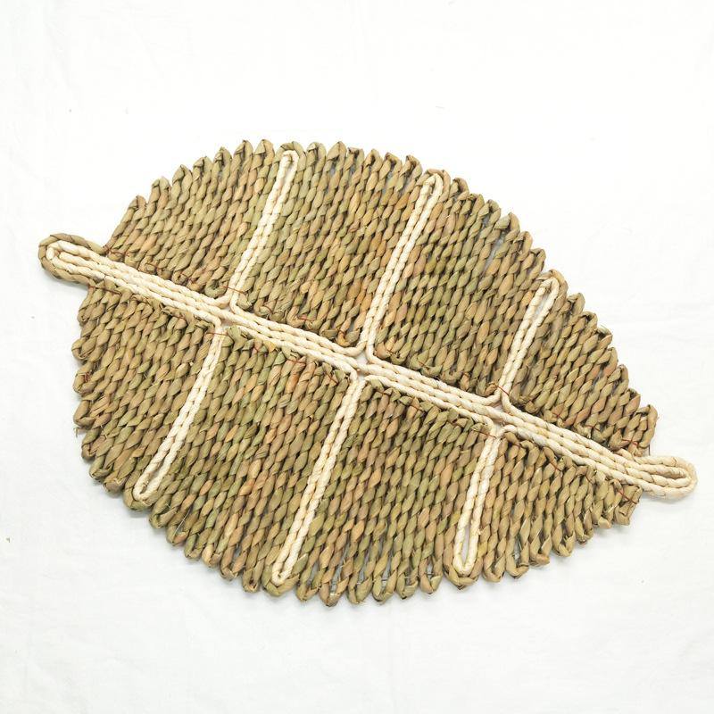Ethnic Moroccan Style Woven Straw Wall Hanging for Sofa or Bedside