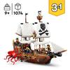 LEGO Creator 3-in-1 31387 Mythical Pirate Ship - Building Game 9 Years - Model