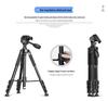 7 Lightweight Era Q111H Aluminum Alloy Center Axis Horizontal Tripod for Mobile Phones and DSLRs