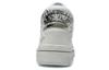Li Ning Superwave Textile, Synthetic Leather Slip Resistant Abrasion Resistant Mid Top Skateboard Shoes Men's White AGCQ061-1