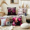 Singer A-Avril Ramona L-Lavigne Pink Cushion Cover Pillow Cover Decoration Room Home Sofa Living Office Car Nordic Simplicity