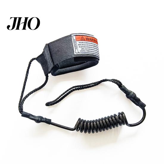 Durable Paddleboard Leash TPU Surfboard Adjustable Coiled SUP Spring Wrist Strap Stand-Up Safety Paddle Board Leg Rope Shortboard Longboard