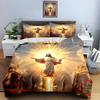 Radiant Divine Scene Bedding Duvet Cover Sets Duvet Covers Pillowcases Gifts (1 * Duvet Cover 2 * Pillowcases, Without Duvet Insert)