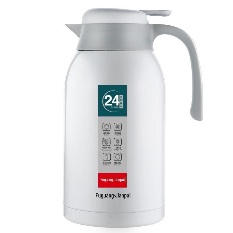Fuguang 2.2L Stainless Steel Press-Type Thermos Bottle for Hot Water