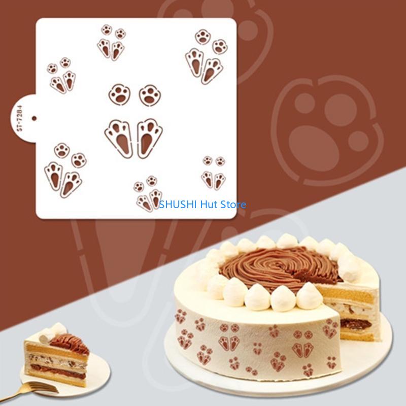 5 Stück/Set Feder Oster Malvorlage PET Schablonen Hase Schmetterling DIY Wand Stoff Papier Basteln Handgemachte Kunst Geschenk D57B