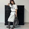 FIG LEOPARD BAG [CHARCOAL BROWN]