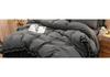 Korean Style Lace Flannel Bed Set: Princess Three-Piece Non-Slip Bedspread and Floor-Length Bed Sheet with Duvet Cover