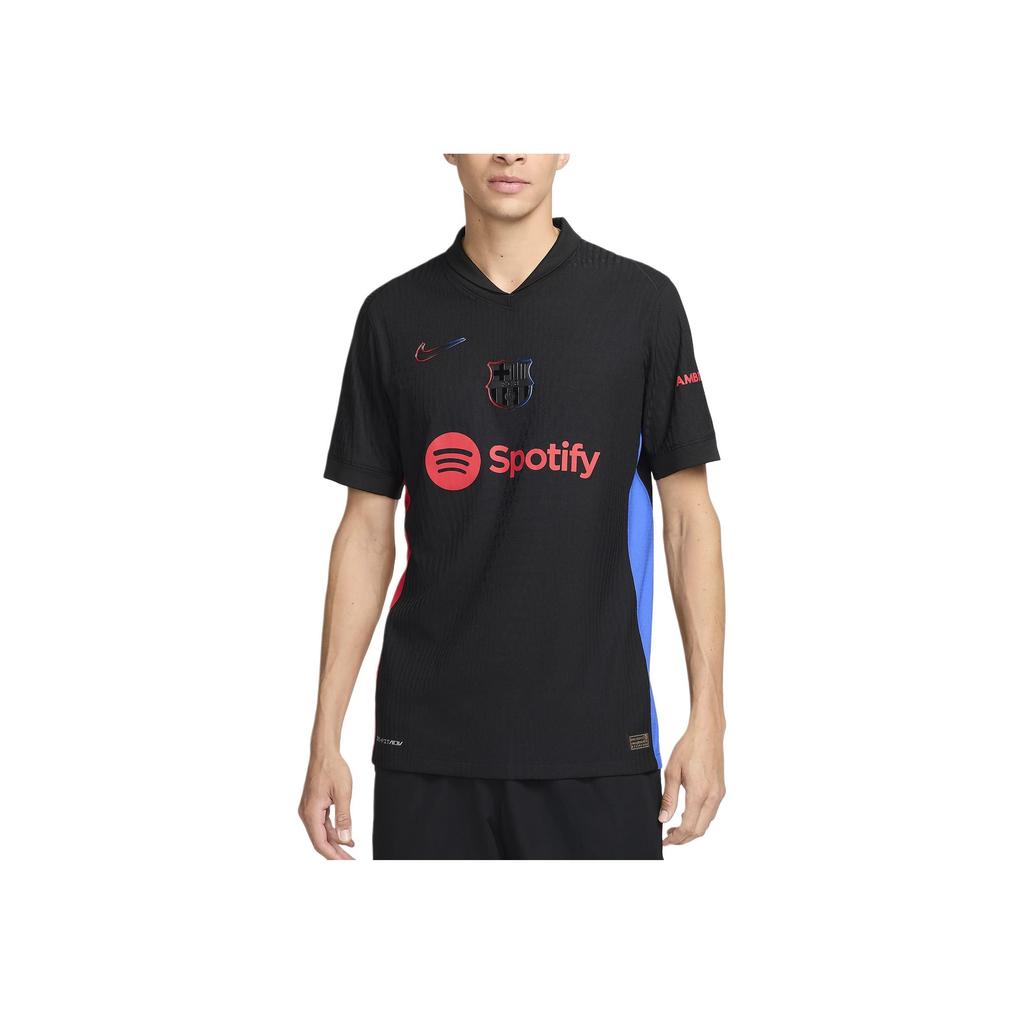 Nike UCL Uit FC Barcelona Spelerseditie 2024/25 Shirt Zwart Heren Streetwear FN8771-011