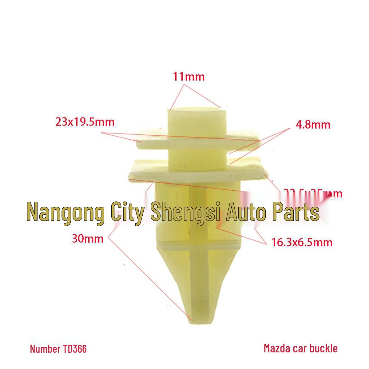 

Mazda Car Trim Panel and Bumper Clip Fixing Accessories 10000 pcs