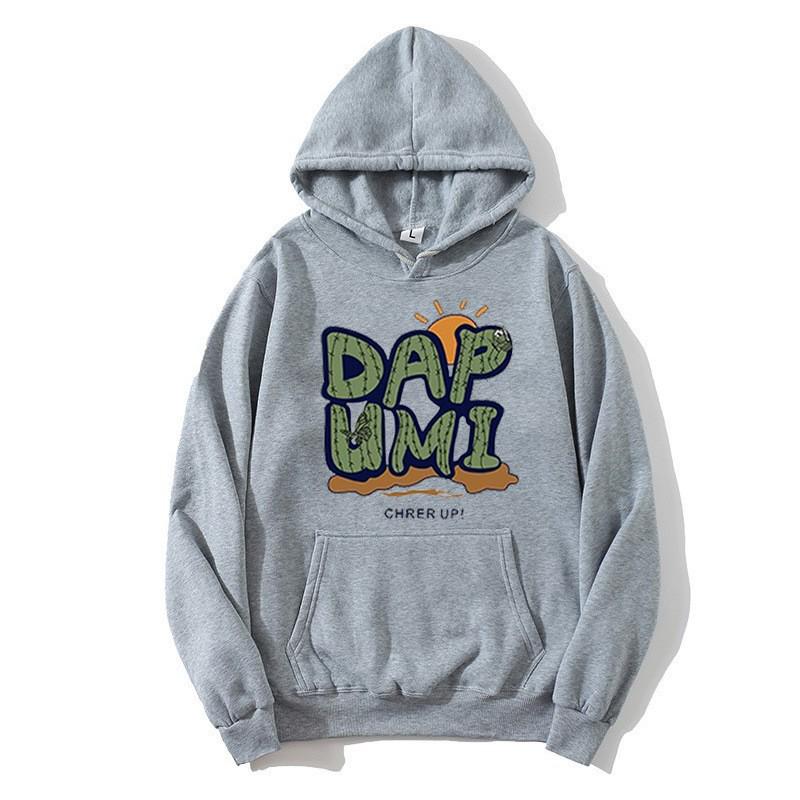 Women's Autumn/Winter Casual Versatile Plus Velvet Hooded Sweatshirt - Loose Long Sleeve Top
