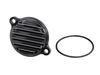 KITACO Oil Filter Cover, Black, for GB350/S (NC59) and GB350C (NC64) - Part Number: 390-1829050