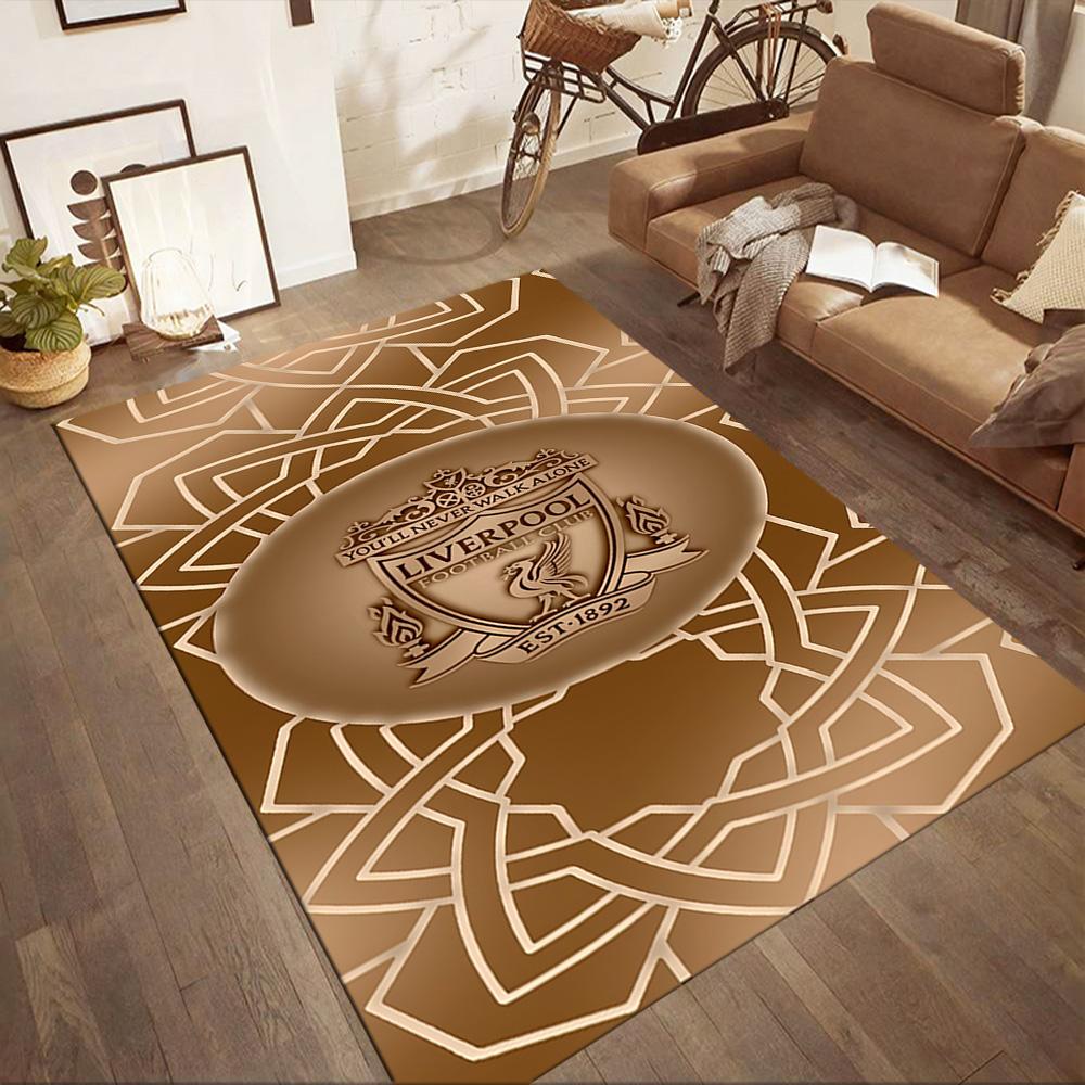 Liverpool Football Club Floor Mat Perfect For Study Room Dormitory Kitchen Entryway Antislip Carpet Decorate Offices Birthdaychristmas Gift