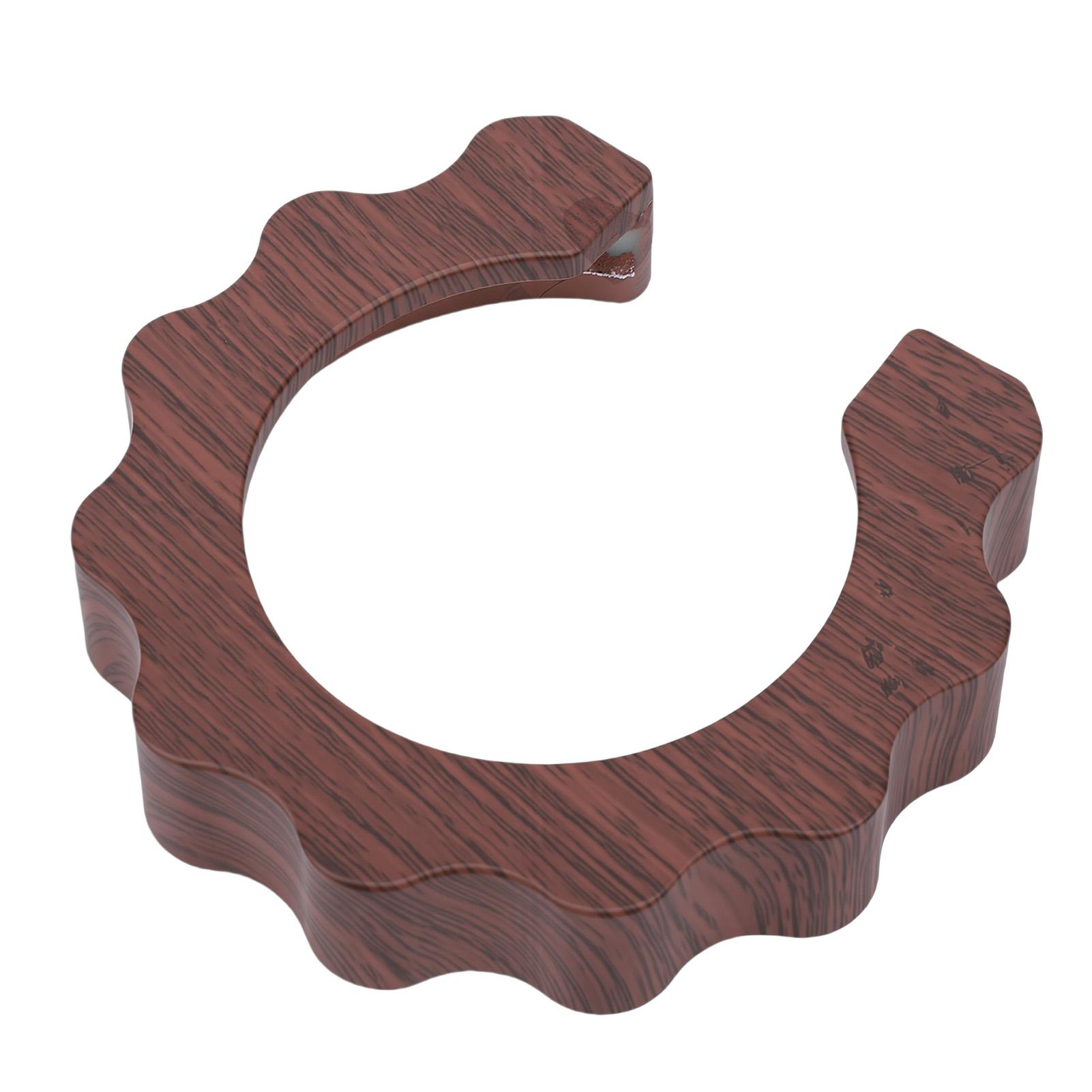 

Anti Scalding Ring Fit for E61 Coffee Machine ABS 58mm Grouphead Cover Walnut Color