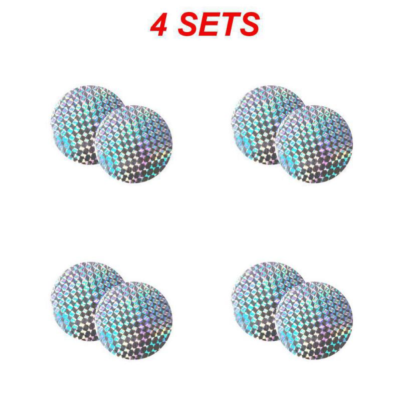 2/4/6SETS Anti Bird Scare Eflective Stick For Garden Courtyard Pigeons Useful Home Accessories Laser Film Window Adhesive