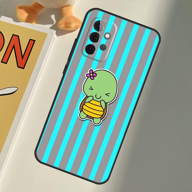 Cartoon Turtle For Samsung Galaxy A22 A52 A32 A54 A14 A16 A26 A36 A56 A55 A35 A05 A06 A15 A53 A33 A13 Case