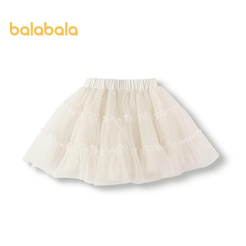 Balabala Girls' Casual Mesh Tutu Skirt