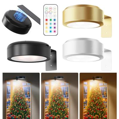 Wall-mounted Wireless Picture Light with Remote Control Dimmable Battery Operated Adjustable 13-Color RGB Painting Light