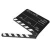 Acrylic 30x25cm Clapperboard Director Movie Clappers Film and Television Photography PropWhite