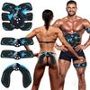 EMS Abdominal Fitness Equipment Set with 8 Abdominal Training Modes and 29 Intensity Home Exercise Lazy Fitness Equipment