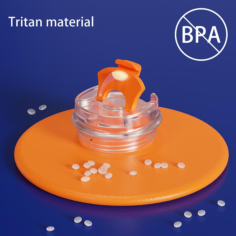 FEIJIAN Stainless Steel Coffee Tumbler Thermos Cup Portable Travel Mug With Lifting Rope Leak-Proof Non-Slip 500ml/400ml