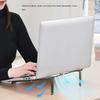 Foldable Laptop Stand Multi Height Adjustment Anti Slip Ergonomic Laptop Stand for Mobile Phone Tablet Laptop