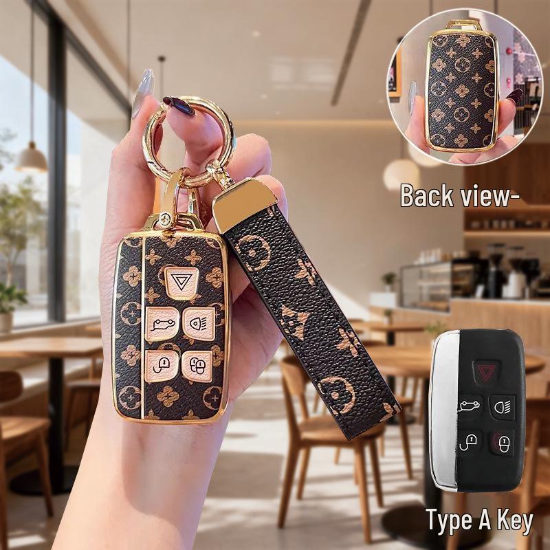 Land Rover Key Case for Evoque, Range Rover, Discovery, Sport, Defender 110, Velar