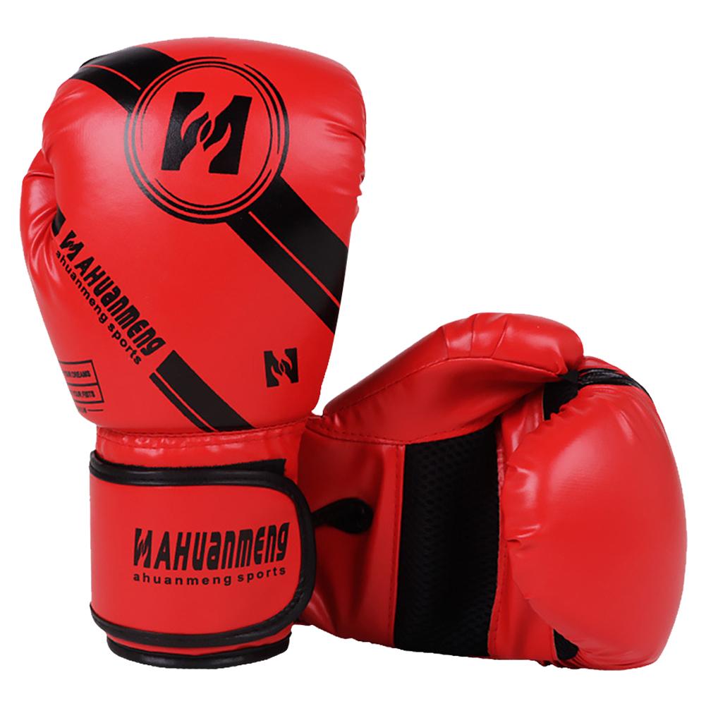 Boxing Gloves Boxing Training Gloves Breathable Training Sparring Gloves PU Leather Adjustable Punch Mitts for Kids Adults