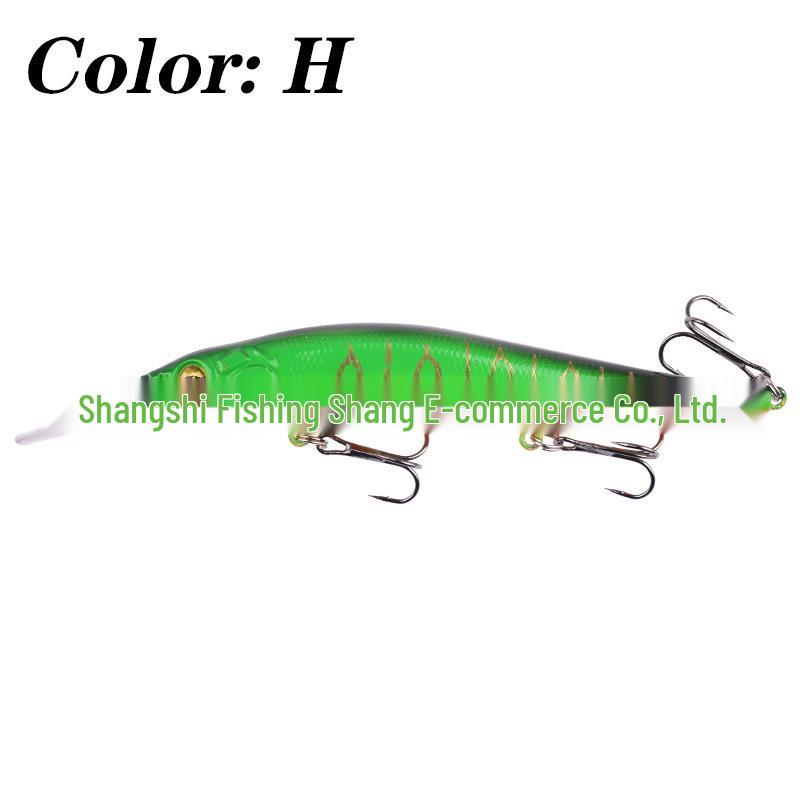 Floating Minnow Lure, 13.5cm/16g Hard Plastic Bait for Freshwater and Sea Fishing