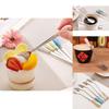 Stylish Floral Ceramic Handle Stirring Spoon With Durable Stainless Steel For Beverages