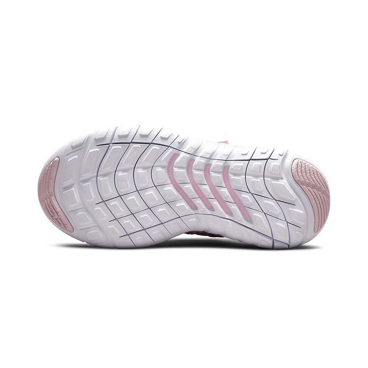 Nike Free RN 2021 PS Pink Foam Kids Sneakers White Pink-Glaze Metallic-Silver CZ3996-610