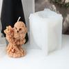 Home Decors Owl Candle Silicone Mould Sturdy Silicone Owl Shaped Candle Casting Mould for Professional and Beginners