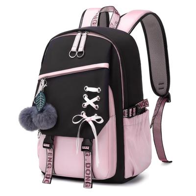 Panegy Women's Backpack, Large Capacity, Lightweight, Cute, Water-Repellent, Suitable for High School and College Students, Adults, and Adults,