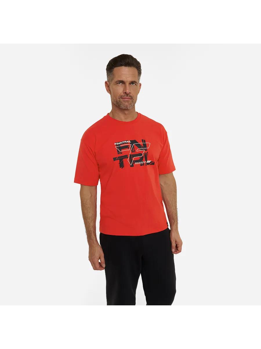 Branded T-shirt with BIG LOGO print L