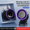 Multi-functional Circulating Fan With Clip Electric Clip Fan 4 Speed Adjustable High-speed Clip Fan 3-in-1 Turbo Fan Mini Fan