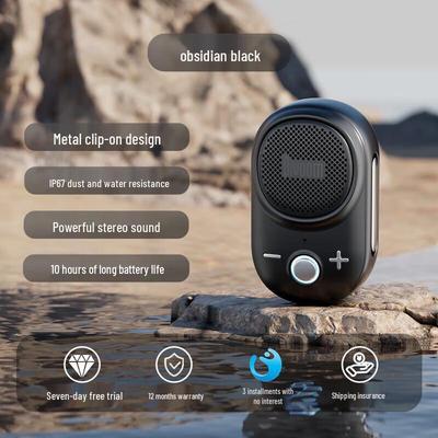 Divoom Clip-On Portable Bluetooth Speaker CN Plug (adapter Included)