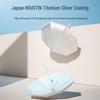 ZUODU Compact Automatic Titanium Silver Sun Umbrella