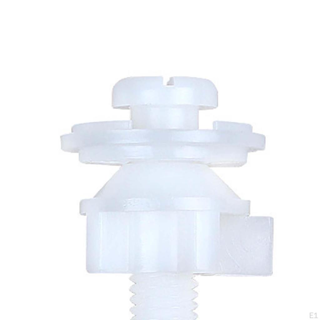2 Pcs Toilet Seat Screws, Hinge Fixing Hardware Kits, for Installing