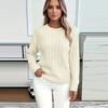 Womens Sweaters Long Sleeve Fall Soft Lightweight Knit Loose Sweater Tops