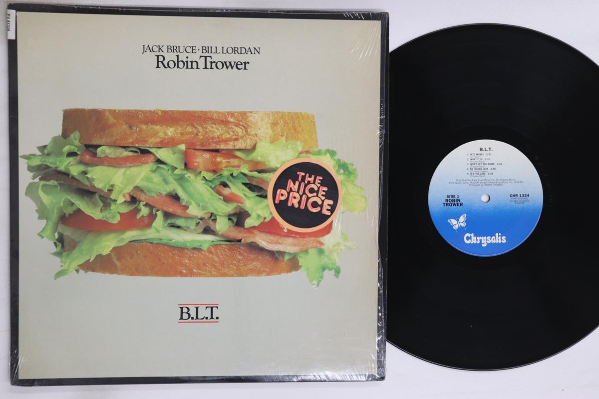 

LP Record JACK BRUCE, BILL LORDAN, ROBIN TROW - B.L.T. CHR1324 CHRYSALIS 1981 US Rock Used