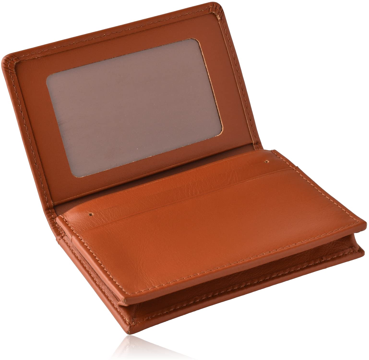 

Візитниця для пропуску Натуральна шкіра Робота з цим картхолдером з монетою [FABULO] Чоловіки, Кейс, [Мультифункціональний, Один] Гаманець, Подвійного складання