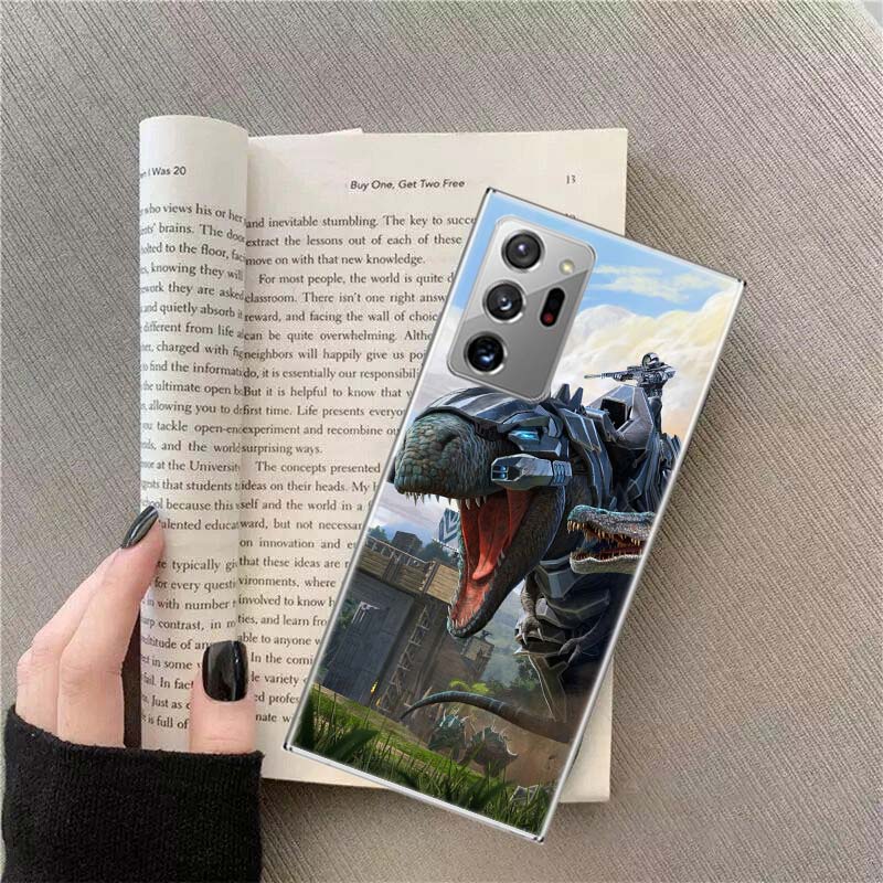 Game ARK Survival Evolved Phone Case For Samsung Galaxy S25 Edge S24 S23 FE S22 S26 Ultra S21 S20 S10 Plus Capa Soft