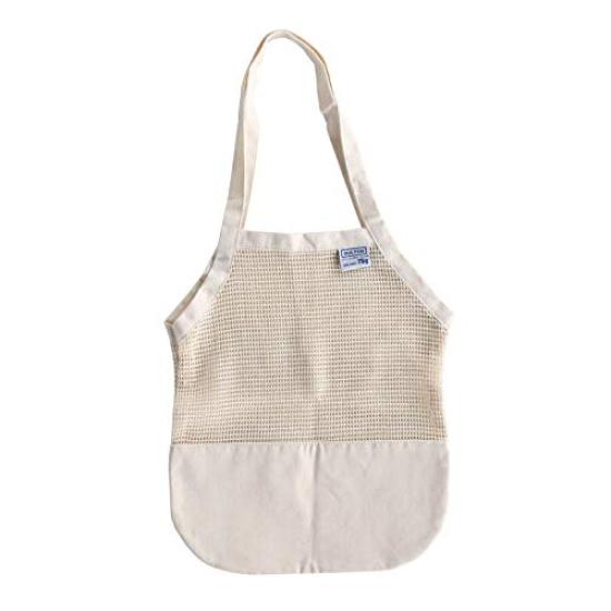 

Dulton Shopping Bag Cotton Half Mesh Bag Large Size COTTON HALF MESH BAG Beige T19-0071L бежевий