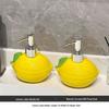 OIMG Ceramic Lemon Lotion Dispenser Bottles
