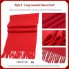 Bufanda Roja China Personalizada con Bordado de Logo para Eventos Corporativos, Bodas y Celebraciones