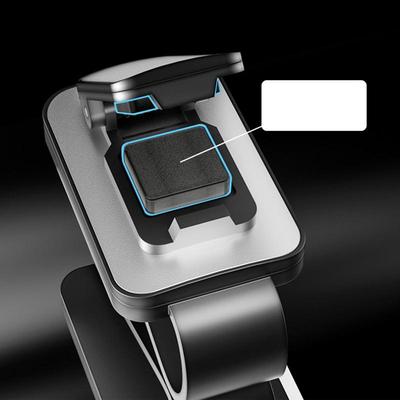 Glasses Holder For Car Car Visor Accessories Skull Sunglasses Organizer Eyeglass Holder Anti-Scratch Auto Glasses Clamp For