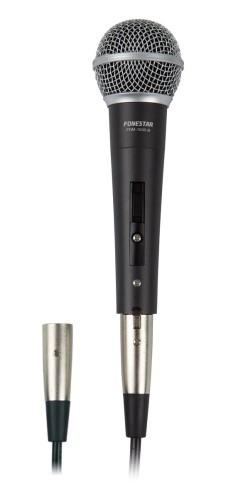 

Fonestar FDM-1036-B - Jednokierunkowy mikrofon dynamiczny, Fonestar чорний
