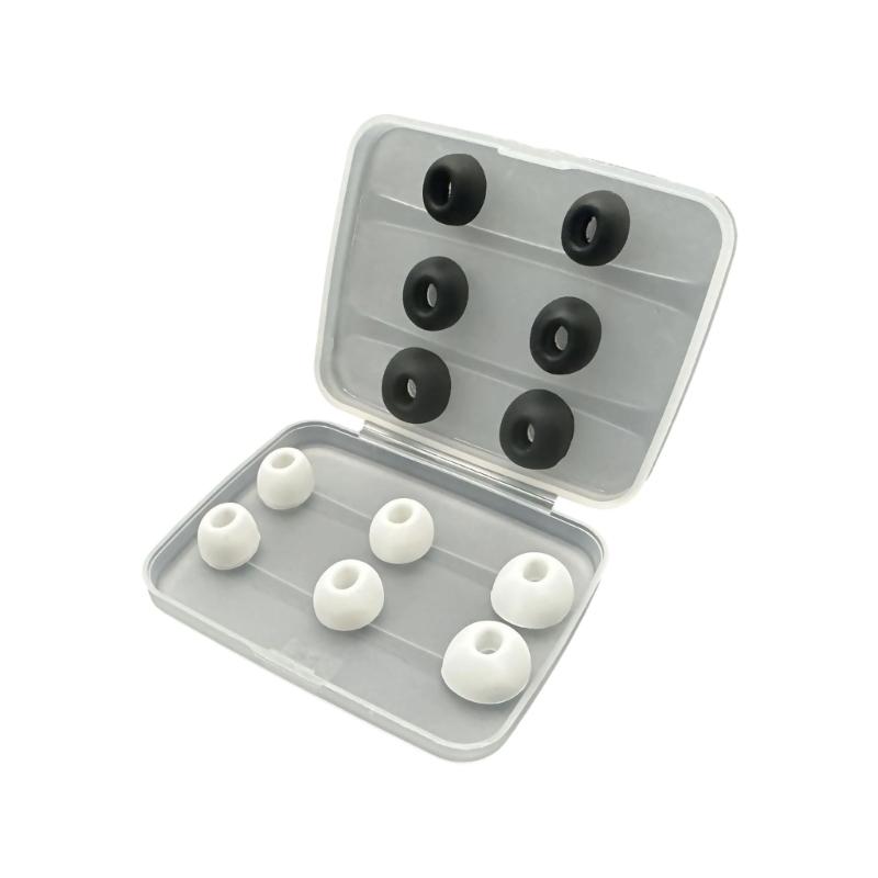 12Piece Silicone Earbud Tip Set With Storage Case for /pro2 Enhanceds Comfort And Secure