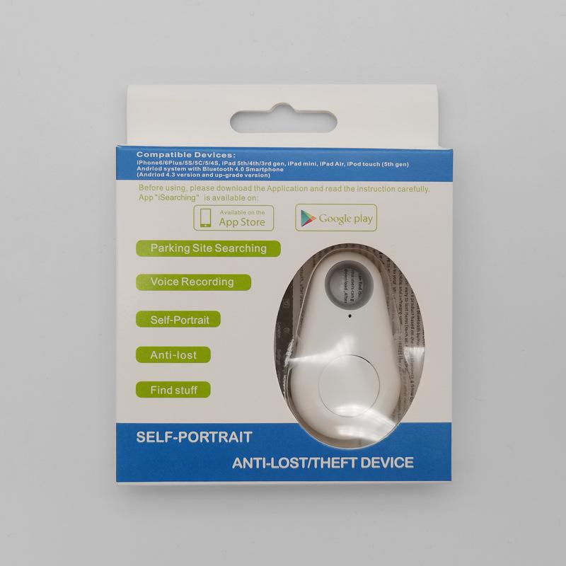 Spot Water Drop Bluetooth Two-Way Finder: Smart Anti-Lost Device for Pets, Phones, Keys, and Wallets.